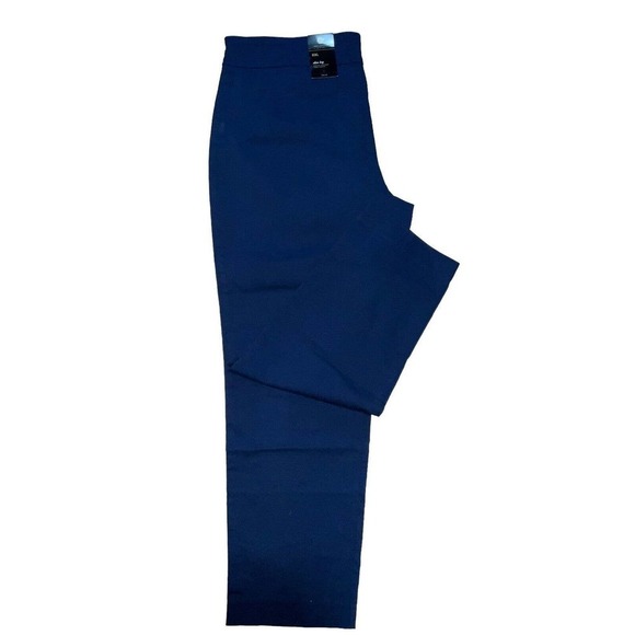 JM Collection Women's  Pull On Tummy Control Slim Leg/Rivet Pants 2XL Blue - Picture 10 of 15
